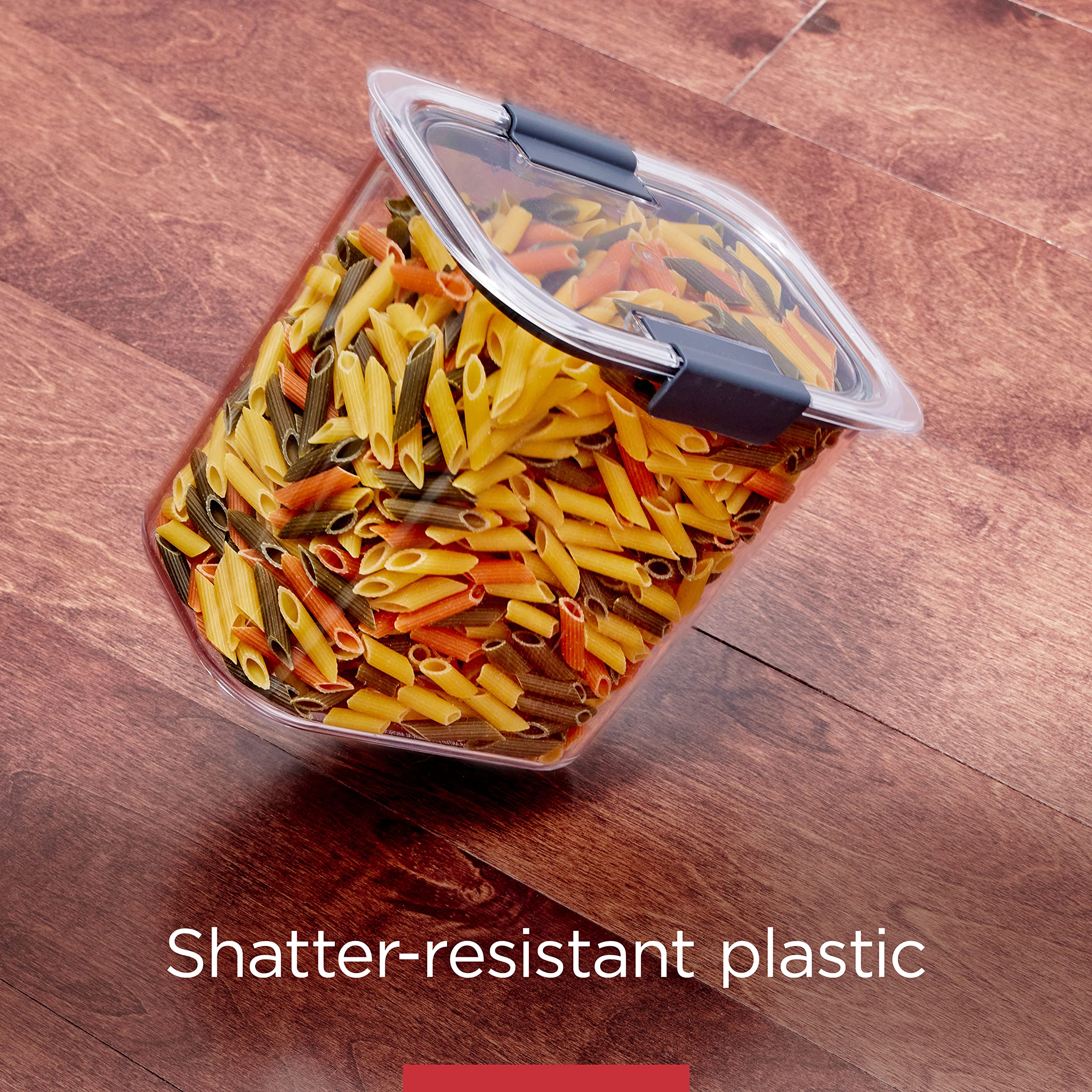 Rubbermaid Brilliance BPA-Free Airtight Food Storage Containers with Lids Set of 20 with Scoops Perfect for Kitchen and Pantry Organization - Image 10