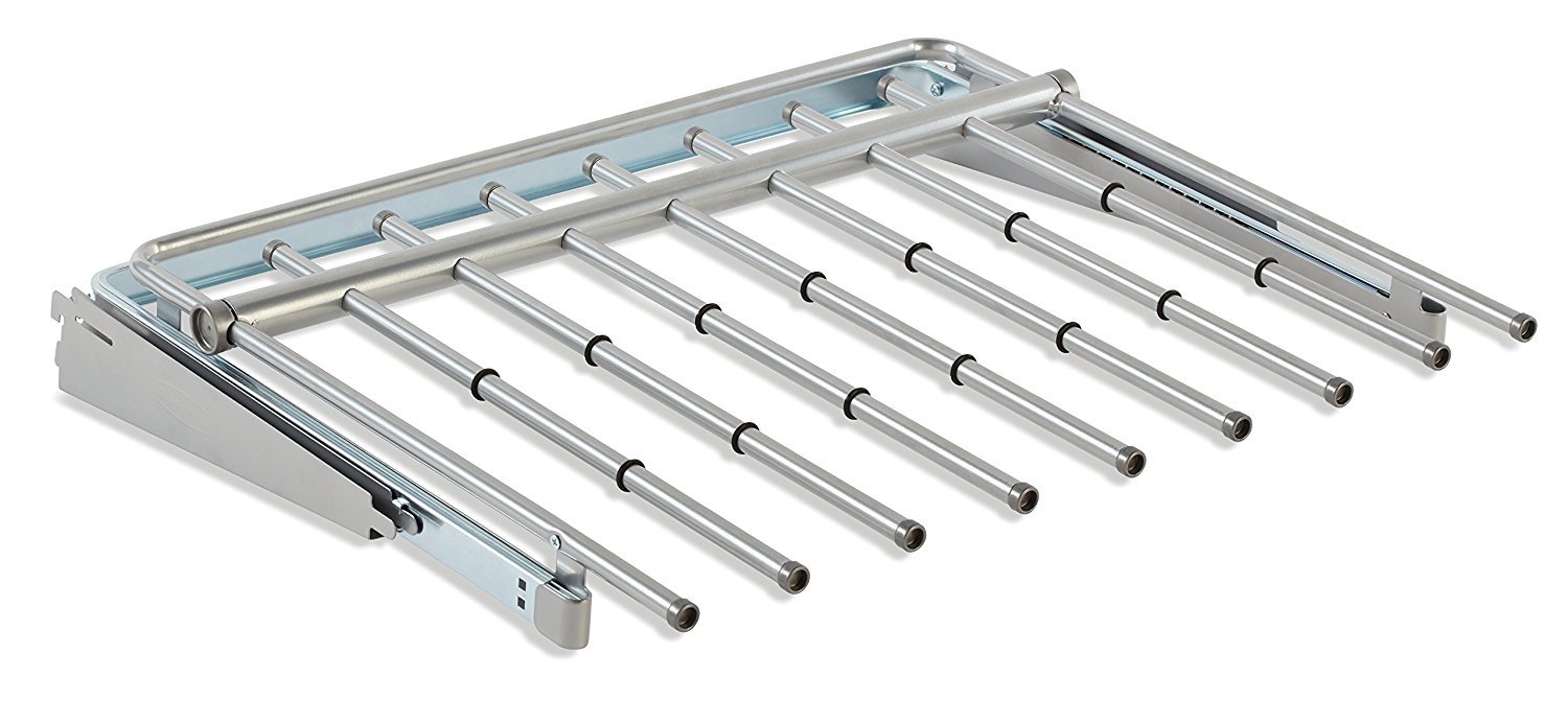 Rubbermaid Configurations Pants Rack, White, Holds 7 Pairs of Pants, Non-Slip, Closet Organization and Storage - Image 5