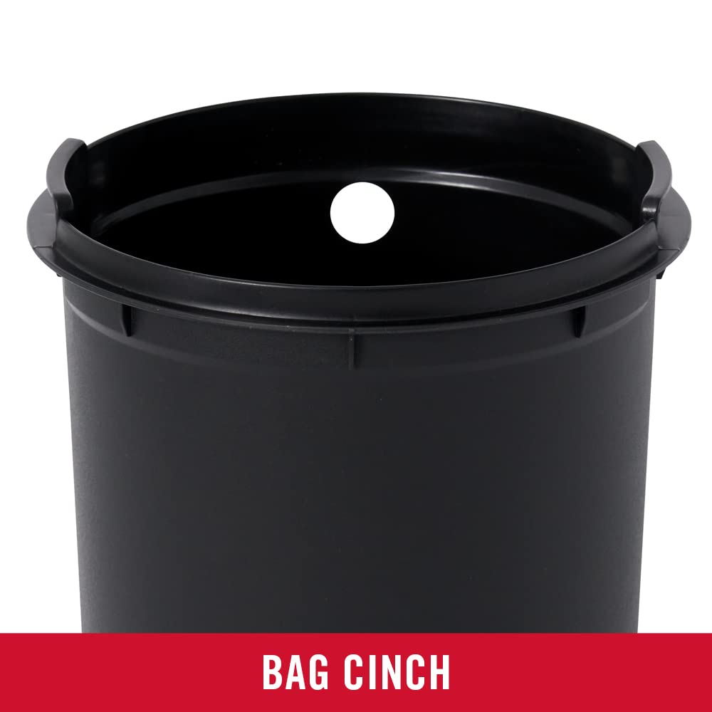 Rubbermaid Stainless Steel Round Step-On Trash Can, 1.6-Gallon, Charcoal, Wastebasket with Lid for Home/Bathroom/Kitchen/Office - Image 8